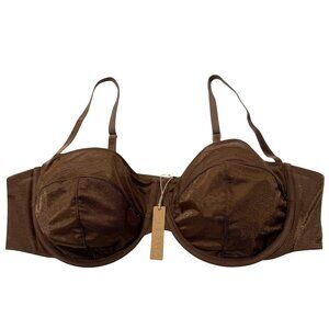 Glissenette Underwire Bra 44D Jasper